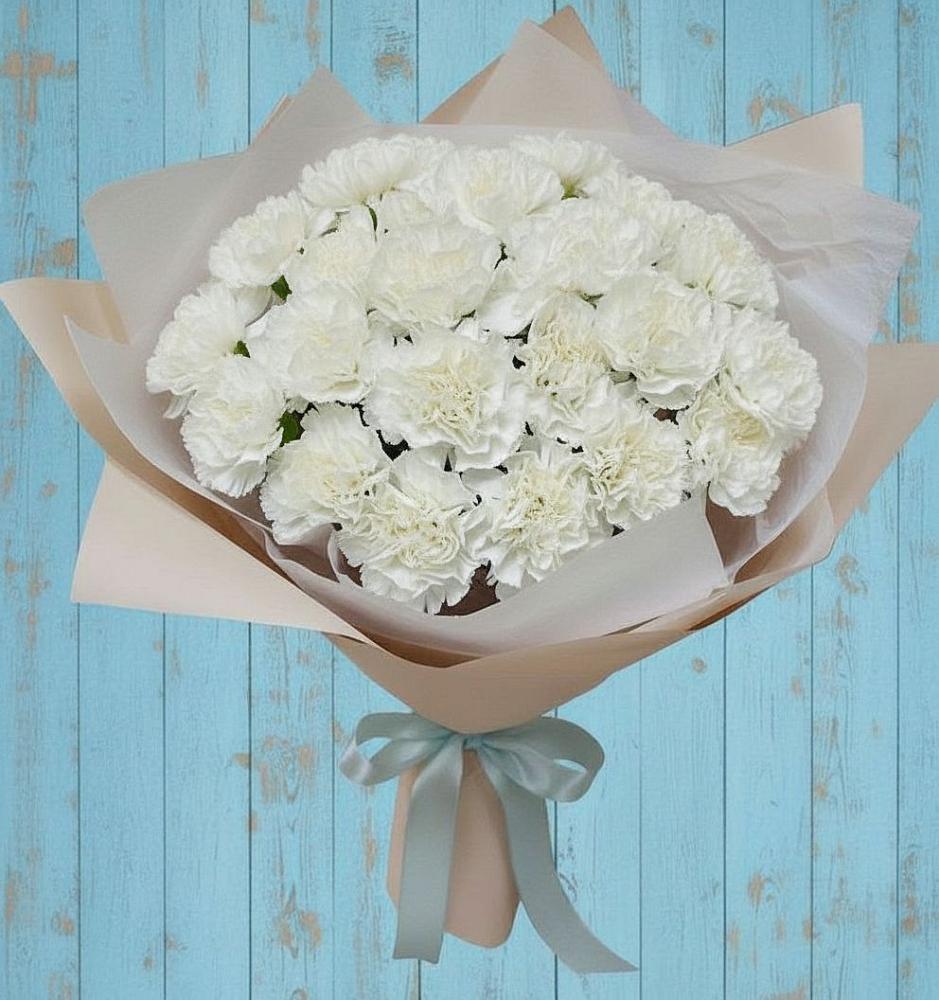 Букет цветов из: Гвоздики в Суражи