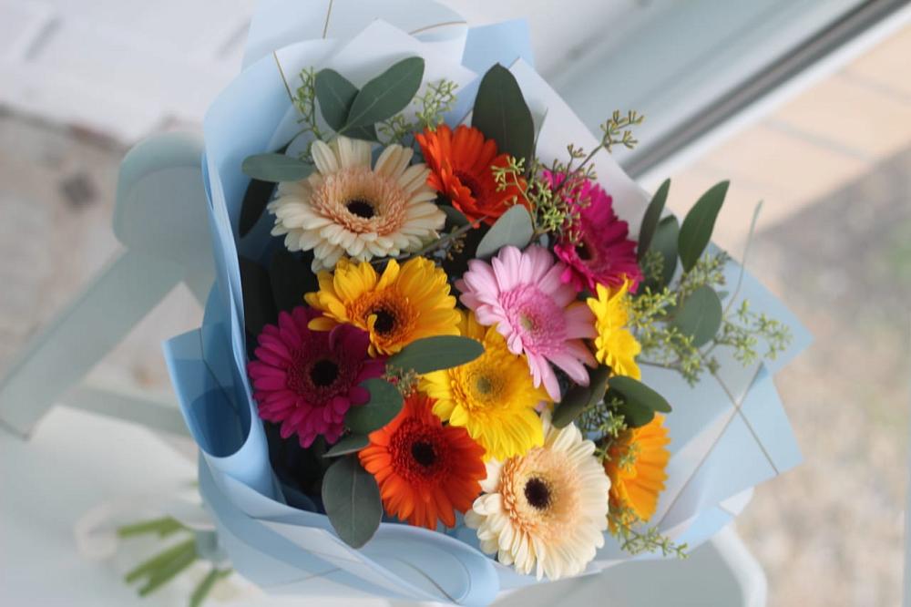 Букет цветов из: Герберы в Суражи