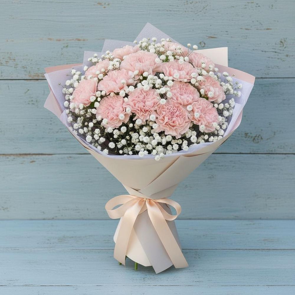 Букет цветов из: Гвоздики в Суражи