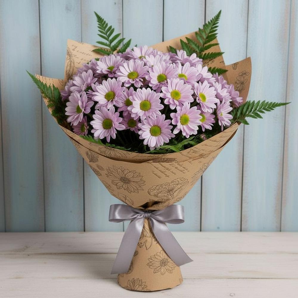 Букет цветов из: Хризантемы в Суражи