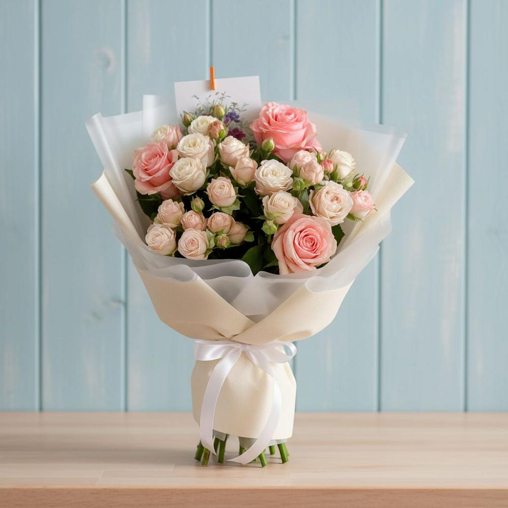 Букет цветов из: Розы в Суражи