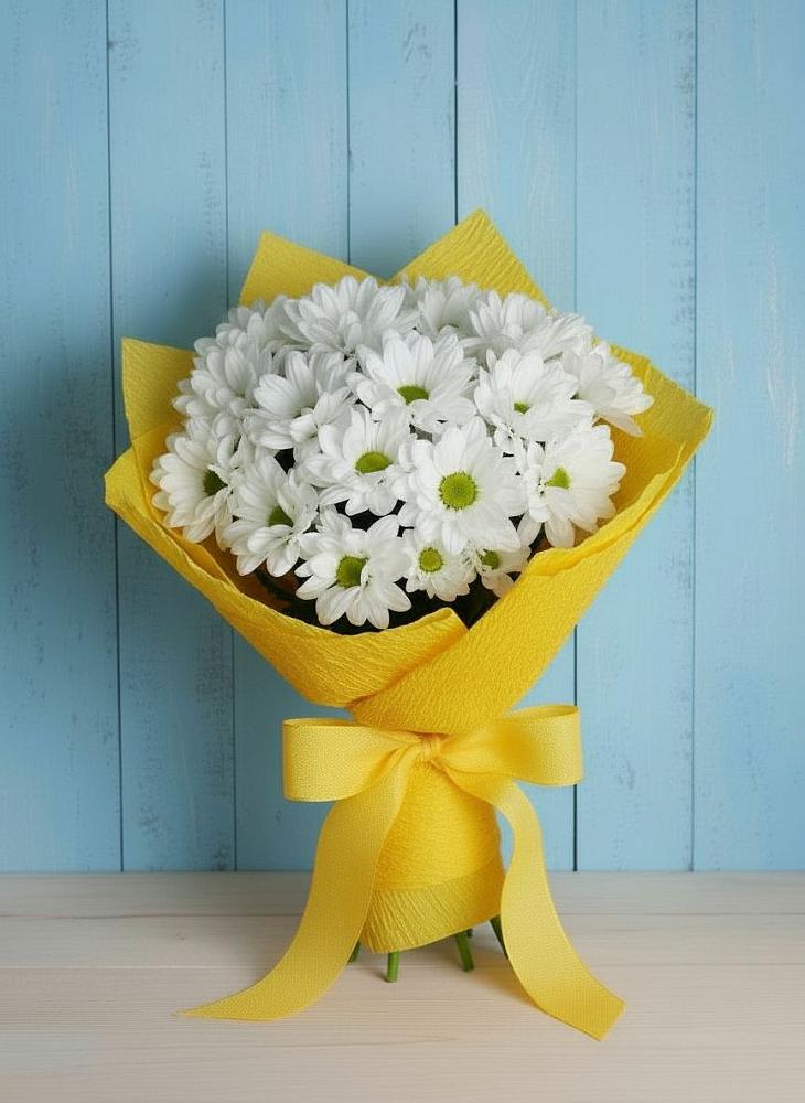 Букет цветов из: Хризантемы в Суражи