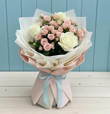 Букет цветов из:  Розы в Суражи