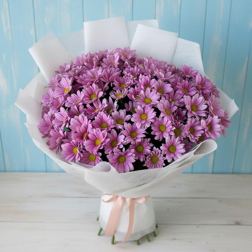 Букет цветов из: Хризантемы в Суражи