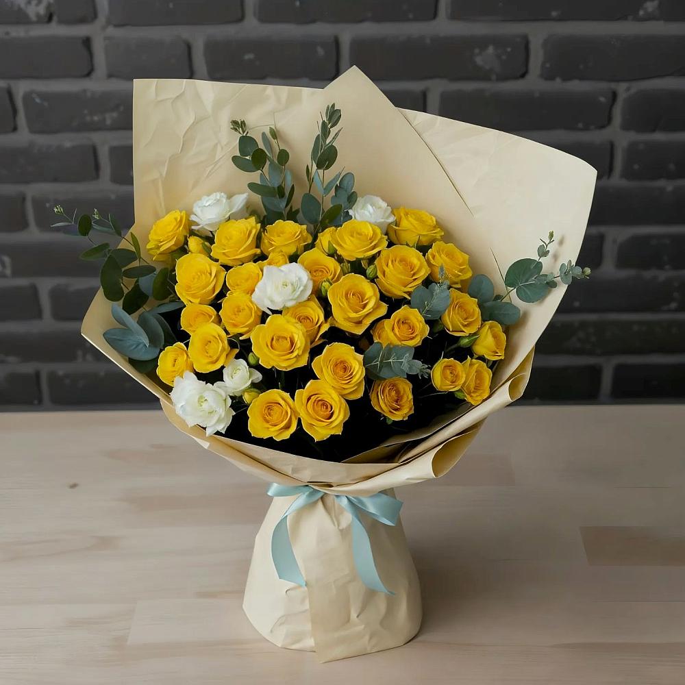 Букет цветов из: Розы в Суражи