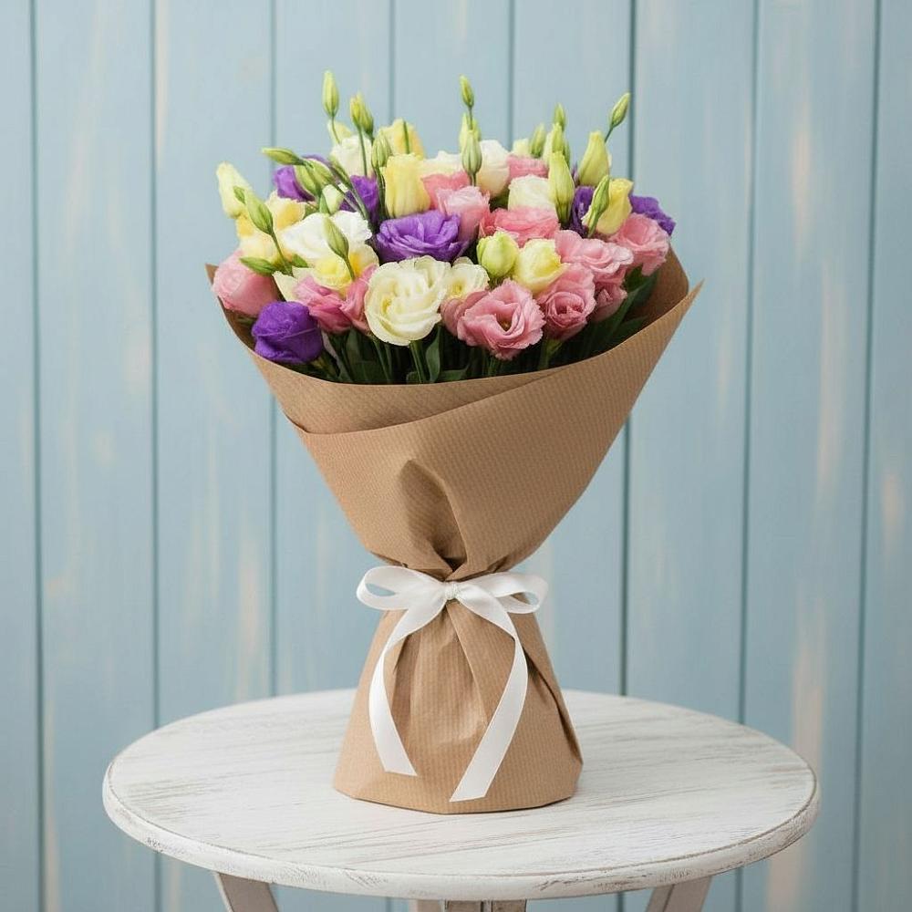 Букет цветов из: Лизиантусы в Суражи