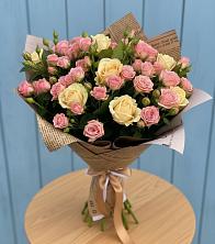 Букет цветов из:  Розы в Суражи