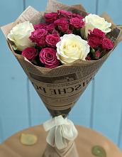 Букет цветов из:  Розы #REPLACE_PRED# Суражи