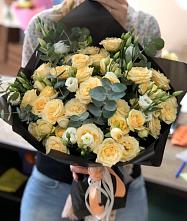 Букет цветов из:  Розы и Лизиантусы #REPLACE_PRED# Суражи