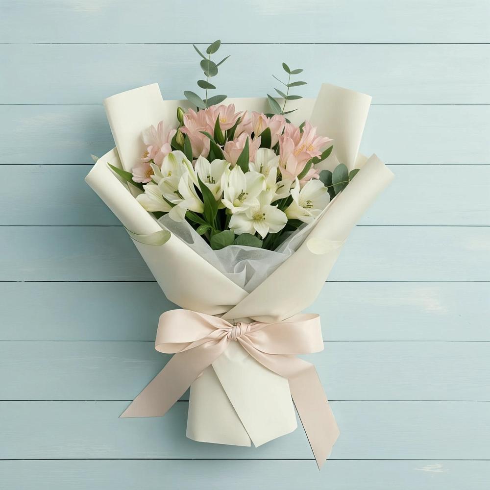 Букет цветов из: Альстромерии в Суражи