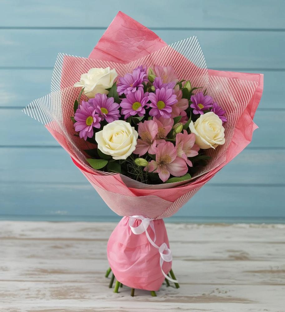 Букет цветов из: Герберы в Суражи