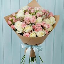 Букет цветов из:  Розы в Суражи