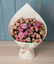 Букет цветов из:  Розы #REPLACE_PRED# Суражи