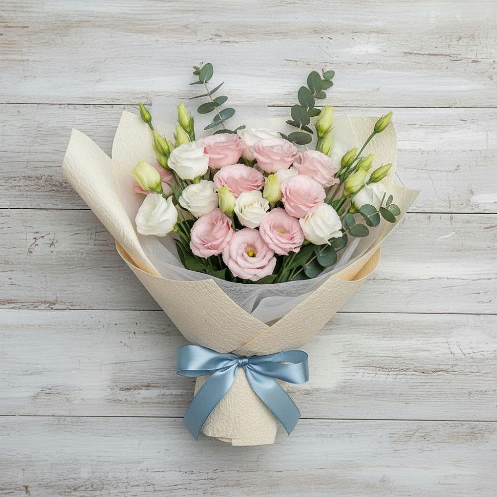 Букет цветов из: Лизиантусы в Суражи